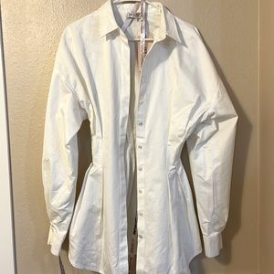 House of CB long sleeve button down shirt